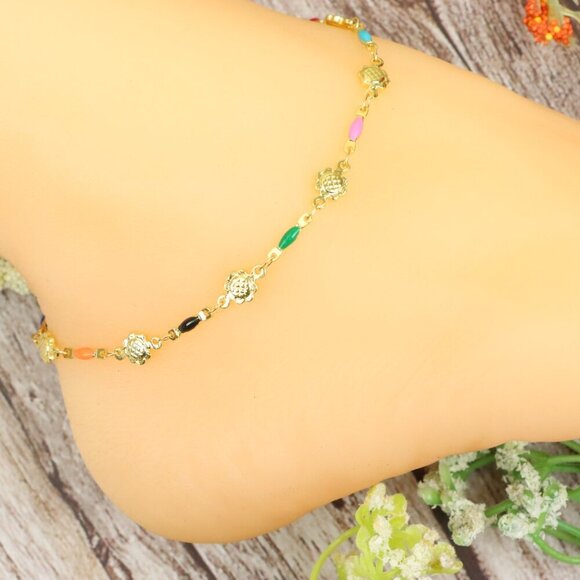 Dainty Anklet for Women – Elegant Everyday Jewelry & Perfect Gift | MLCRC1955 - Picture 2 of 10